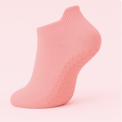 Pink Anti-Slip Socks